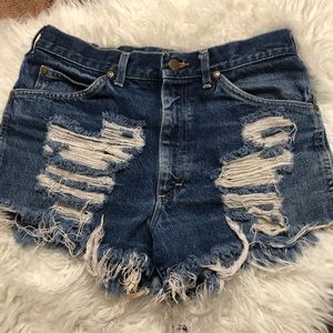 Vintage jean cutoffs
